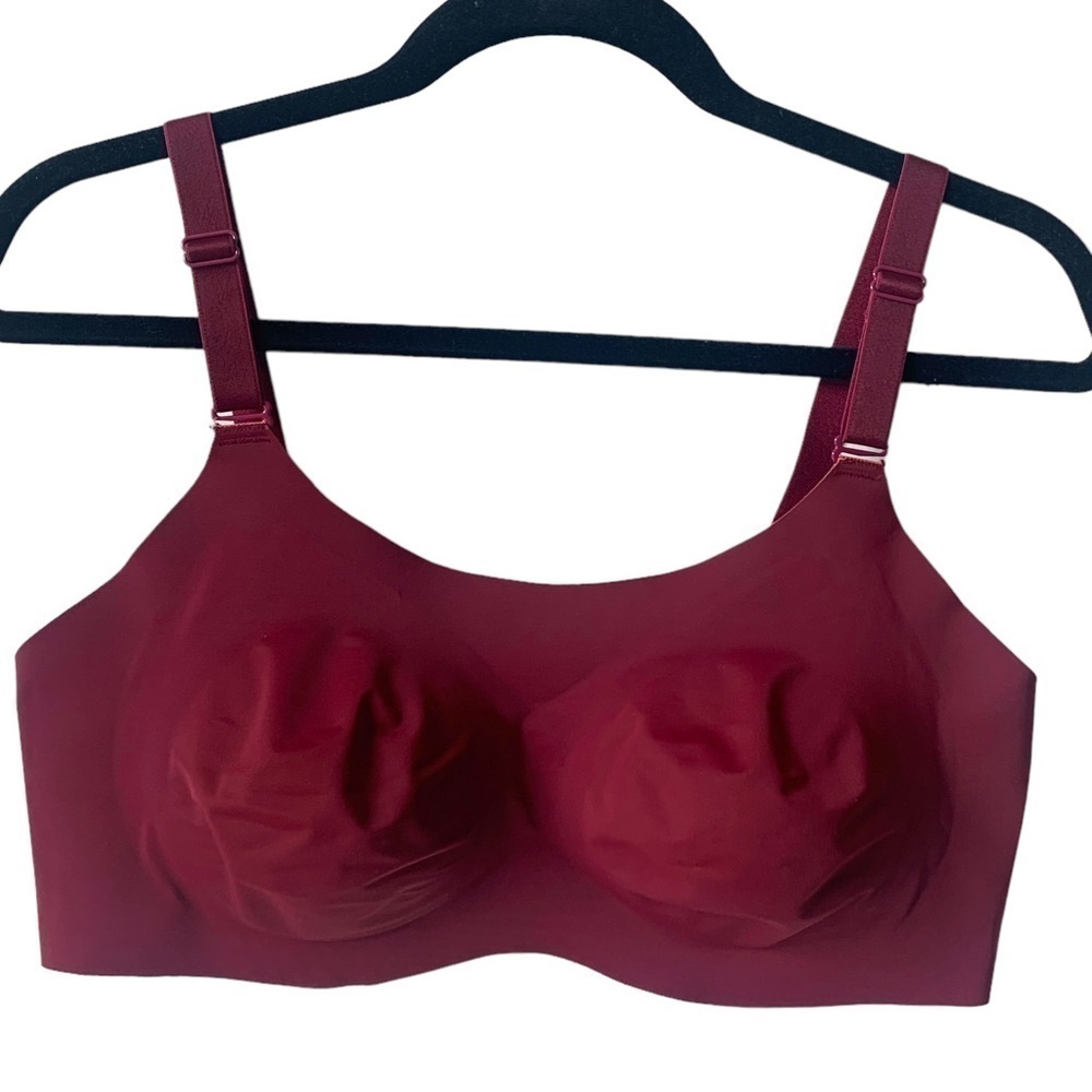 Seamless Comfort Women's Bra - Deep Wine